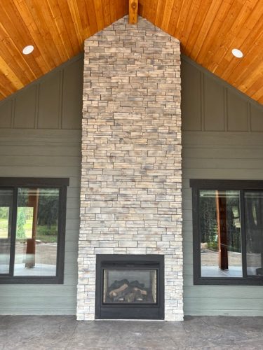 Exterior Fire place